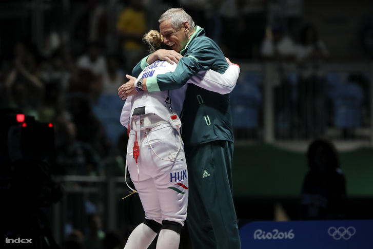 Kulcsár Győző és Szász Emese a 2016-os riói olimpiai játékokon