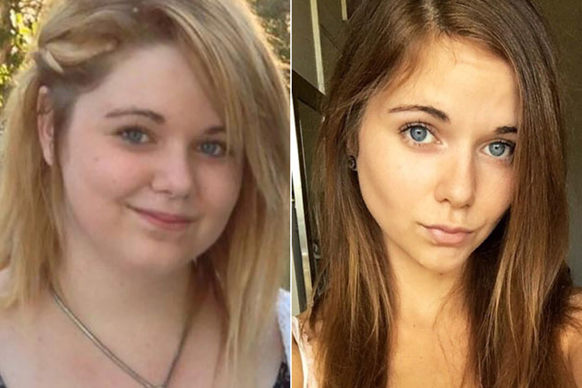 arc fogyás előtt és után