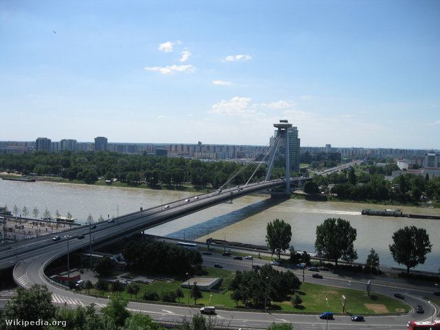Die Neue Brücke in Bratislava