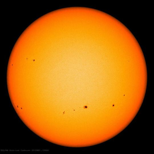 A Solar Dynamics Observatory felvétele a Napról.