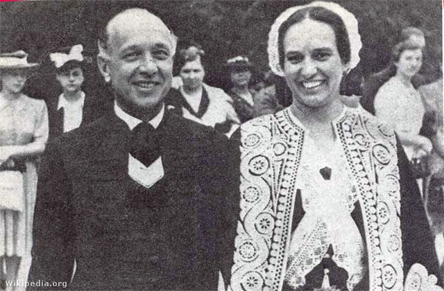 Zsindely Ferenc és Tüdős Klára 1938-ban