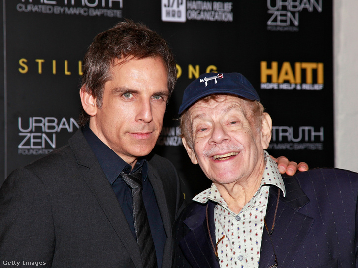 Ben Stiller és édesapja Jerry Stiller 2011-ben