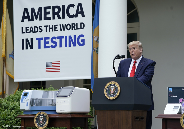 Donald Trump sajtótájékoztatója 2020.május 11-én