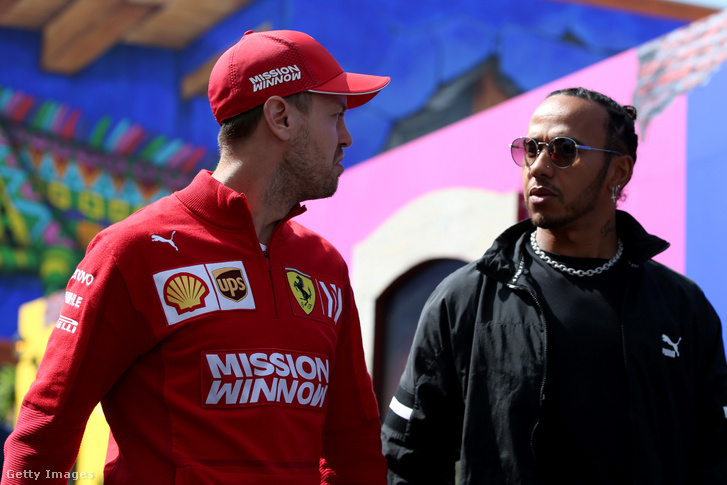 Vettel és Hamilton a 2019-es Mexikói Nagydíj előtt