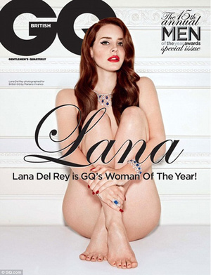 Lana Del Rey a GQ címlapján.