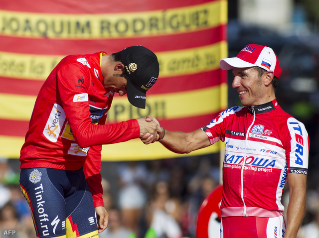 Alberto Contador és Joaquim Rodriguez