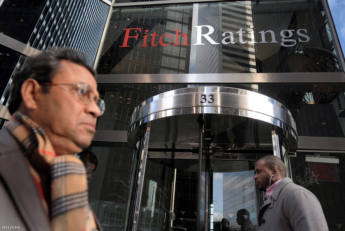 A Fitch Ratings nemzetközi hitelminõsítõ New York-i irodája.