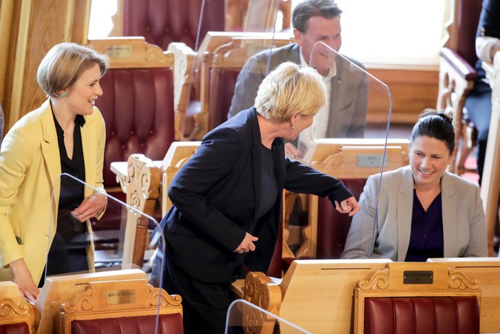 A norvég parlamenti vita az új biotechnológiai törvény módosításáról 2020. május 26-án.