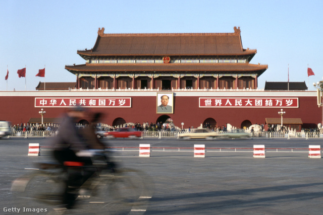 A pekingi Tienanmen tér itt békés