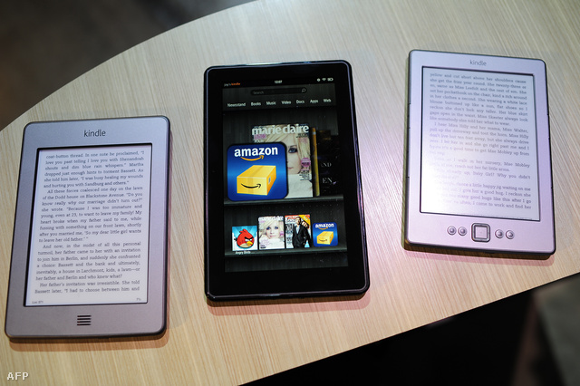 Kindle Touch, Kindle Fire és az új Kindle olvasó