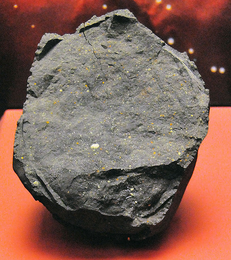 A Murchison-meteor egyik darabja.