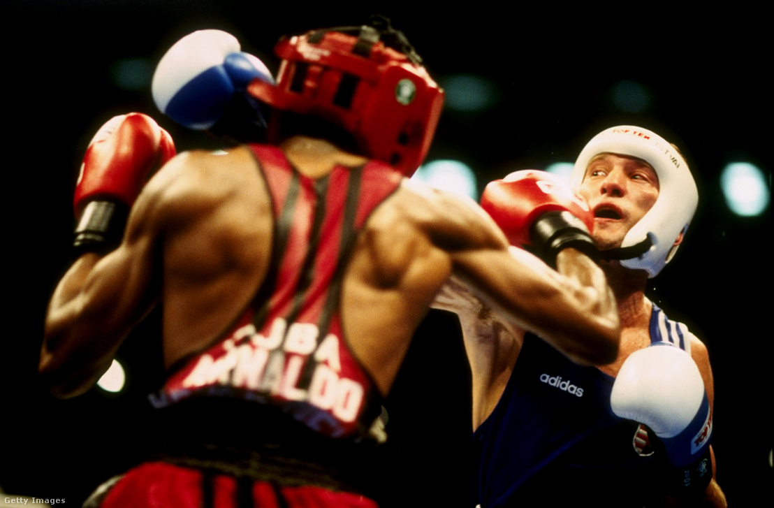Kovács István és Arnaldo Mesa küzdelme az 1996-os atlantai olimpián