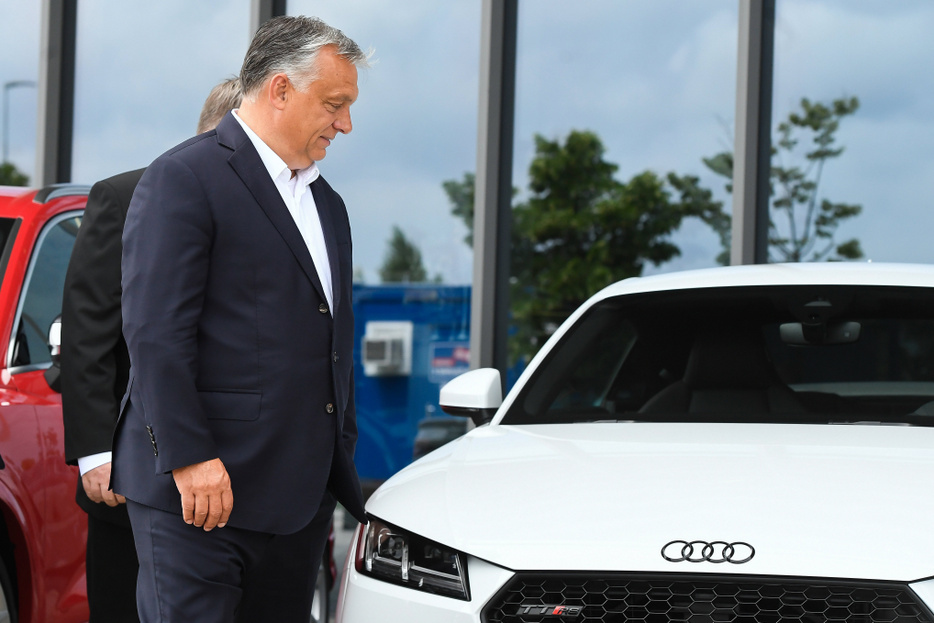 Orbán: A kabinet kész pénzügyi hátteret is biztosítani a győri Audi működéséhez
