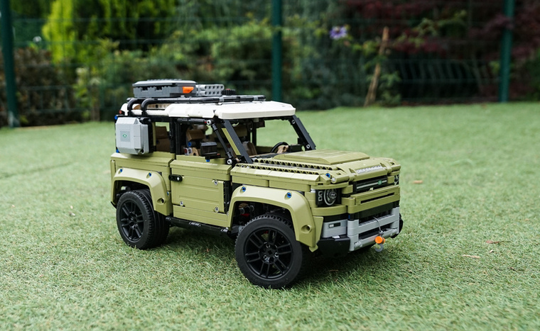 A Land Rover Defender Lego-változata nemrég, 2019