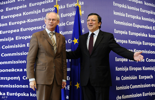 Herman Van Rompuy és José Manuel Barroso