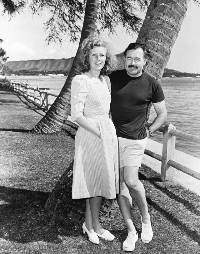 Gellhorn és Hemingway Waikikin