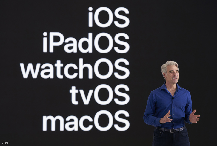 Craig Federighi, az Apple szoftverfejlesztési vezető alelnöke