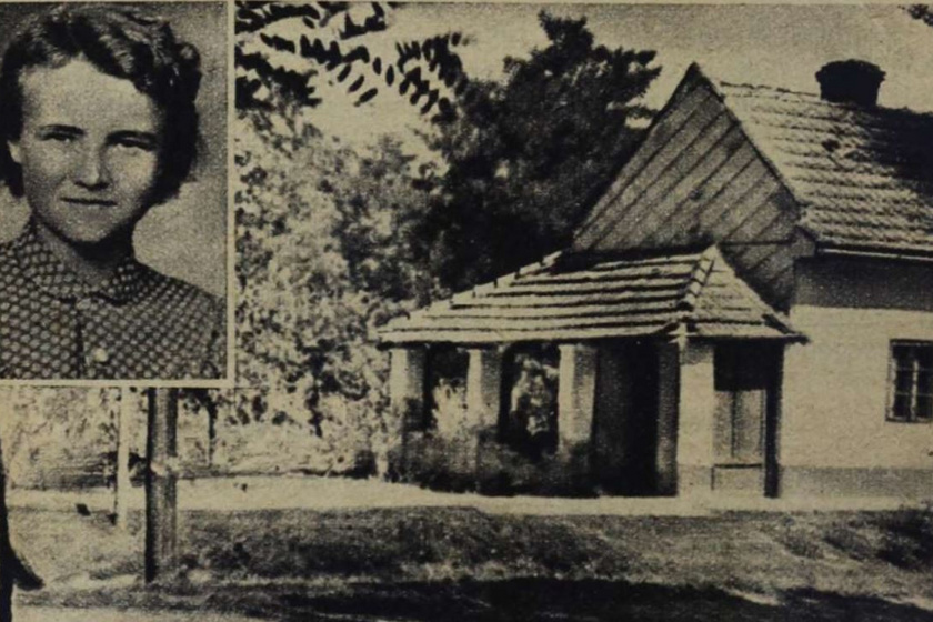 Jancsó Ladányi Piroska fotója és a törökszentmiklósi ház.