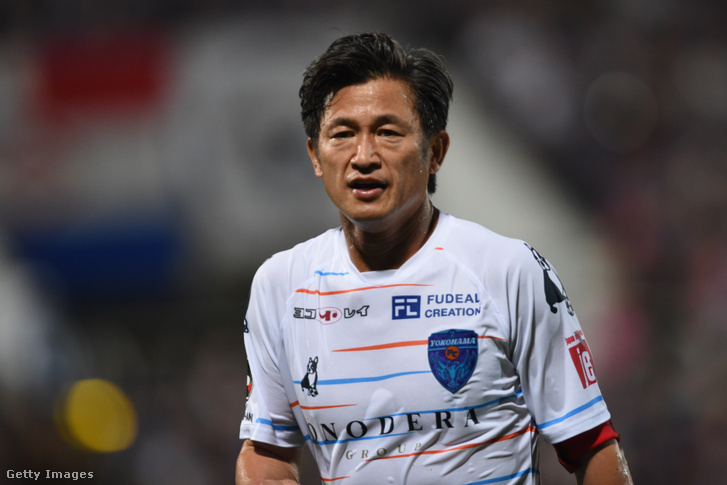 Miura Kazujosi a a Jokohama F. Mariners elleni meccsen 2019. augusztus 14-én.