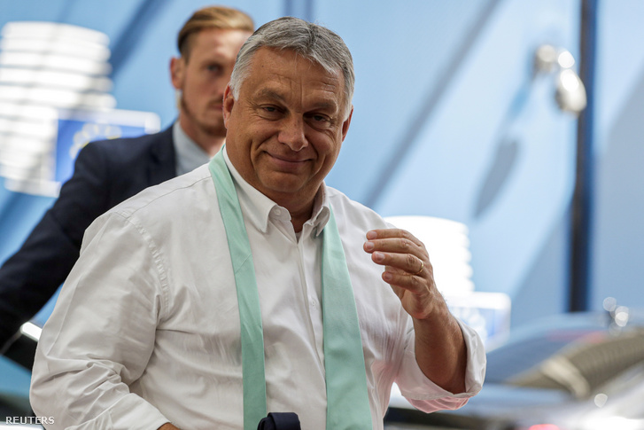 Orbán Viktor a maratoni EU-csúcson