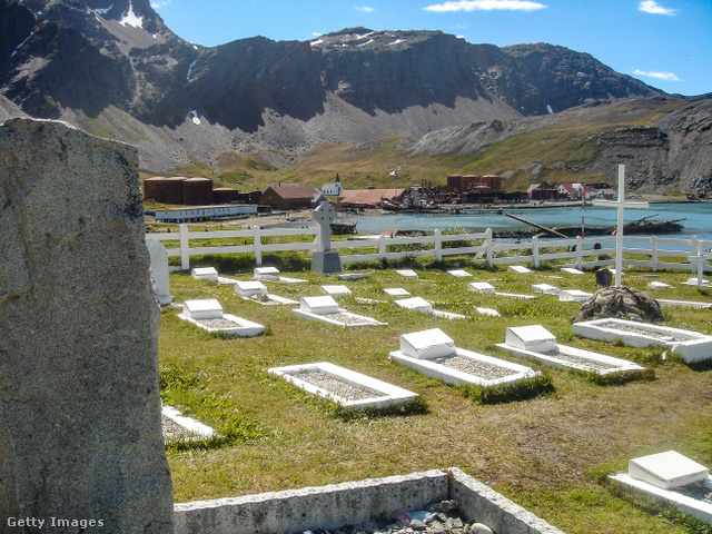 Sírkert az Antarktiszon – itt temették el Ernest Shackletont is