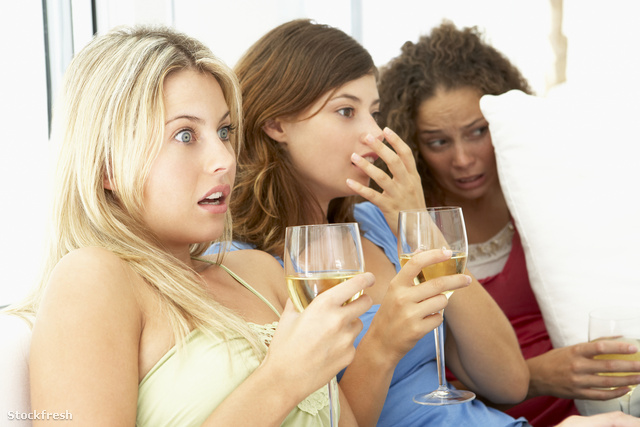 stockfresh 83653 female-friends-watching-a-scary-movie-together
