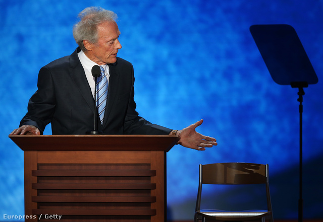 Clint Eastwood Obamával beszélgetett egy republikánus kongresszuson