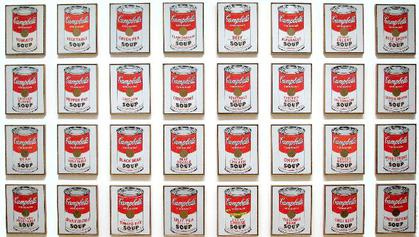 Warhol Campbell-konzervei