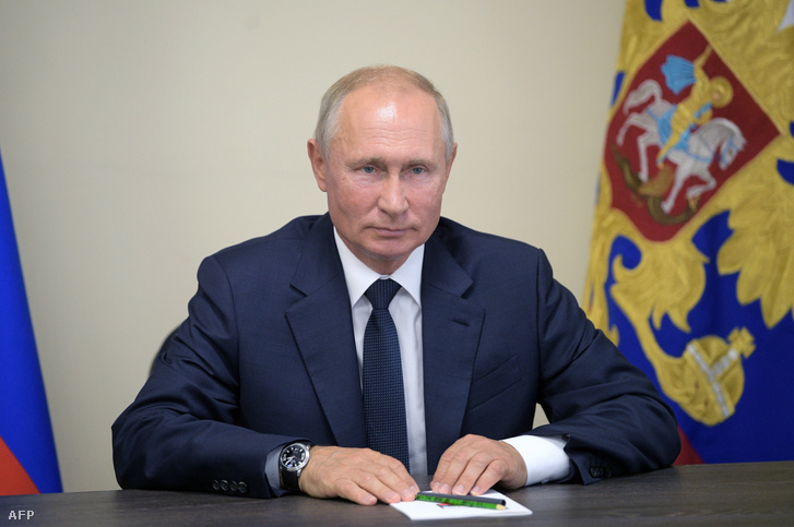 Vlagyimir Putyin orosz államfő