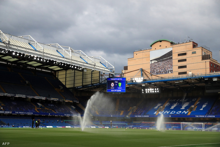A Stamford Bridge 2020. július 14-én, Londonban.