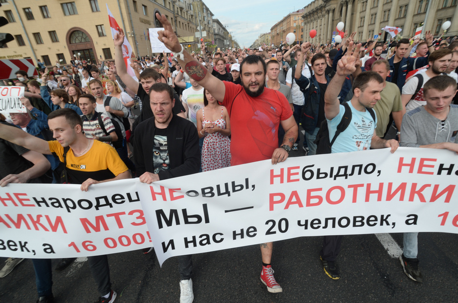 Erőből egyre nehezebb lenyomni a tüntetéseket Belaruszban