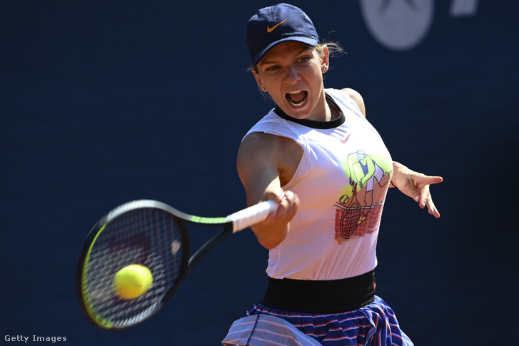 Simona Halep a prágai tenisztornán