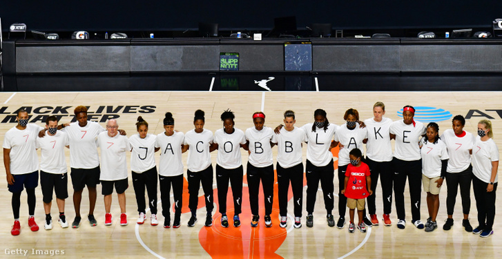 A WNBA játékosai is kiálltak a rendőri erőszak ellen Jacob Blake lelövése után