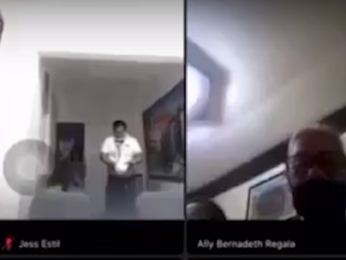 Egy Fülöp-szigeteki képviselő a Zoom-meetingje közepén szexelni kezdett