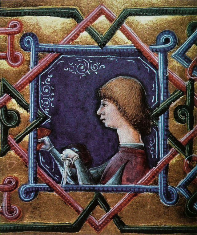 Janus Pannonius portréja a Plautus-kódexben
