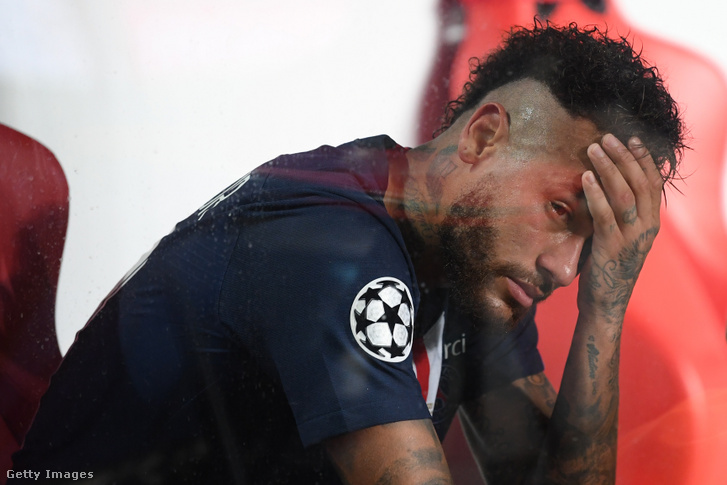 Neymar a Bayern München elleni mérkőzésen 2020. augusztus 23-án