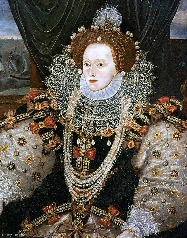 George Gower festménye Erzsébetről, 1588 körül