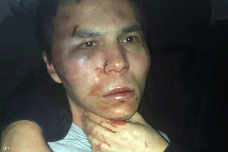 Abdulkadir Masharipov a merénylet utáni fotón 2017. január 17-én
