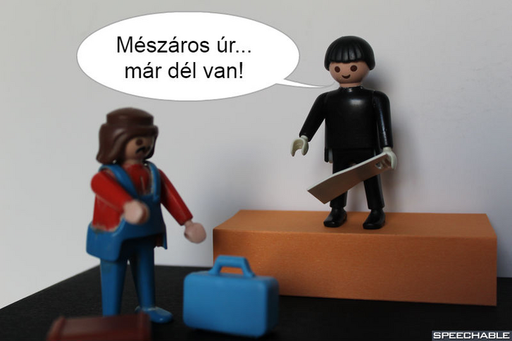 Mészáros úr... már dél van! (Gaymobil)