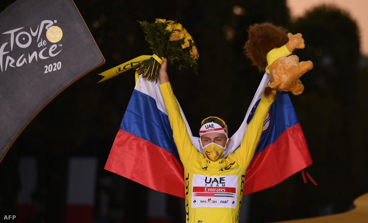 Tadej Pogacar első szlovénként nyerte meg a Tour de France-t