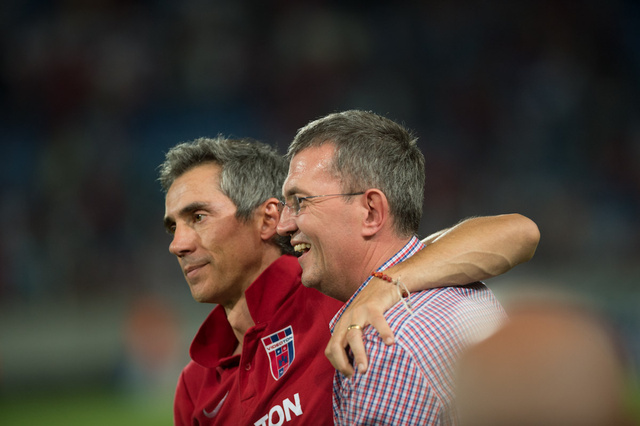 Paulo Sousa és  Garancsi István