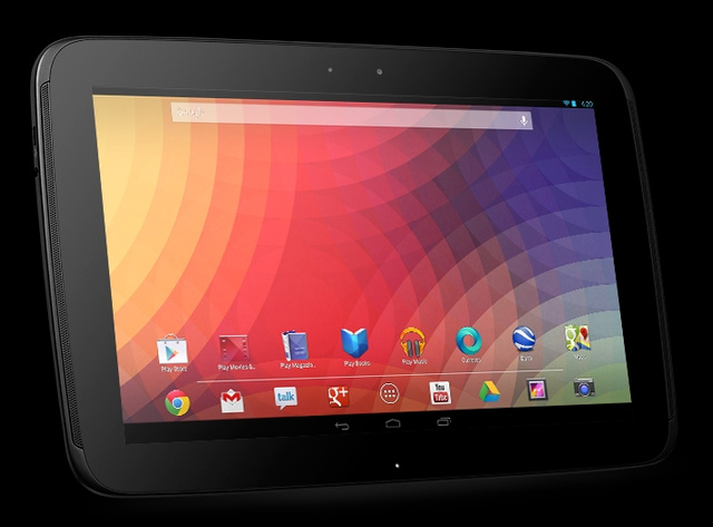 A Google Nexus 10