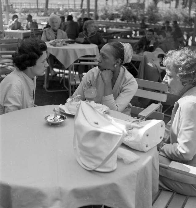 Josephine Baker a pesti Dunakorzón, 1958-ban