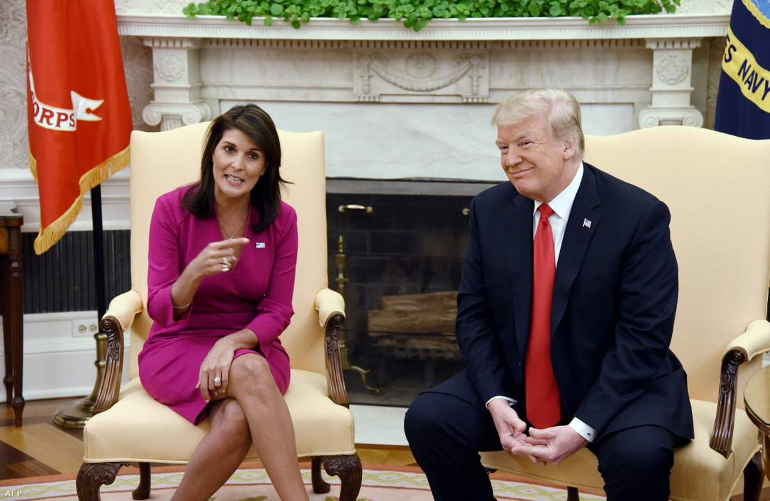 Nikki Haley és Donald Trump (2018)