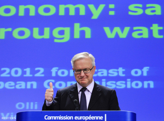Ollie Rehn az Európai Bizottság országjelentését mutatja be november 7-én