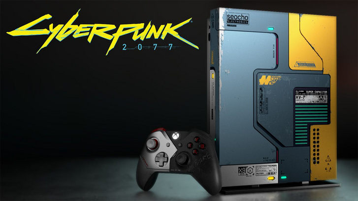 Cyberpunk 2077 Xbox One X konzol (Forrás: Namco Bandai Entertainment)