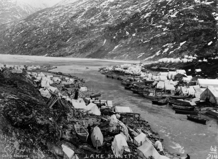 Az alaszkai 1898-as aranyláz idején