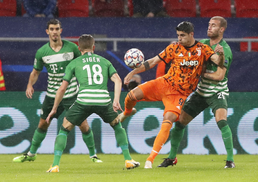 Index - Futball - Bajnokok Ligája - Sokba kerültek a védelmi hibák, a Juventus lelépte az FTC-t