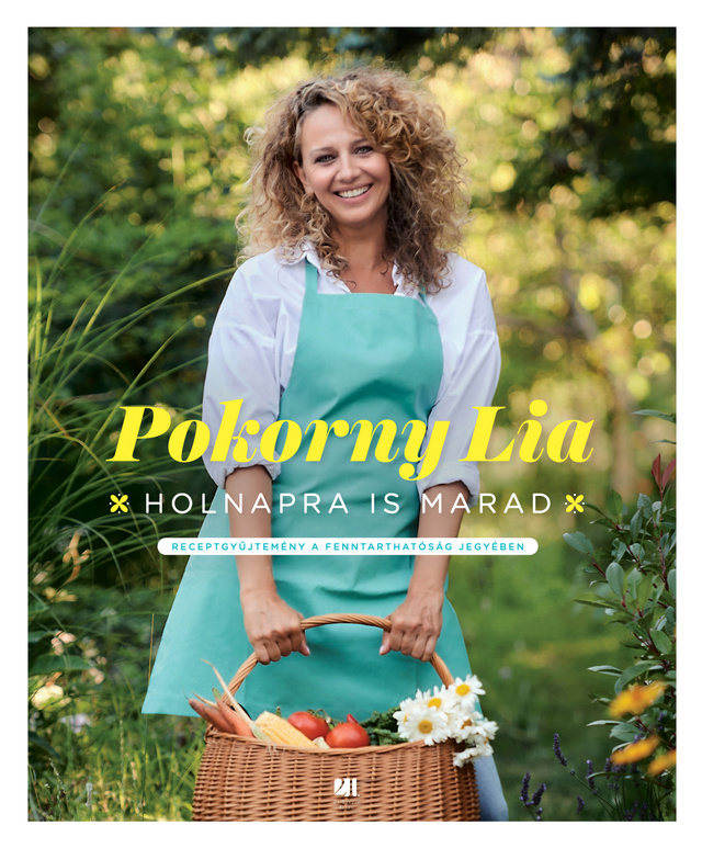 Az új szakácskönyv borítója.  Fotó: 21. Század Kiadó
