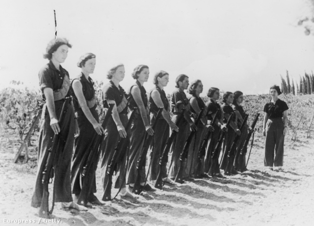 1921-ben megalakult a Hagana, a bevándorlók alapította fegyveres szervezet.